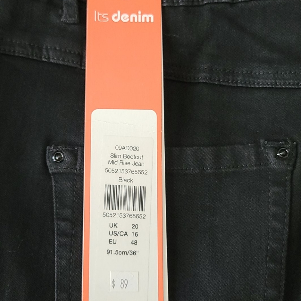 Long Tall Sally Jeans, Size 16, 36inch inseam